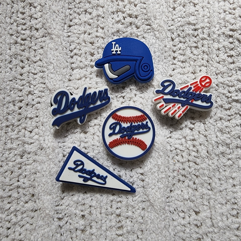 Dodgers Shoe charms for Crocs
